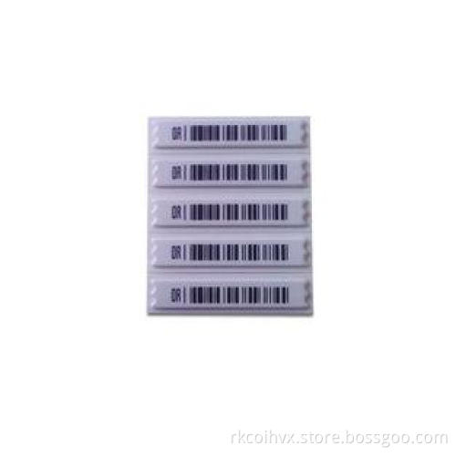 High-temperature Barcode / White 58KHz DR Label W Soft Eas